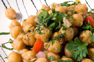 Flavorful Moroccan Spiced Chickpea Salad: A Zesty Twist