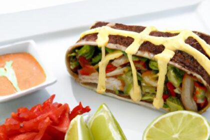 Savor the Grilled Chicken Avocado Wrap at Oasis Pool Bar