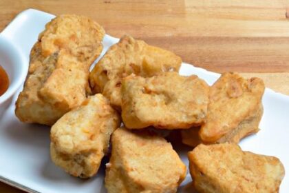 Golden Crispy Baked Tofu Nuggets: A Healthy Snack Hack