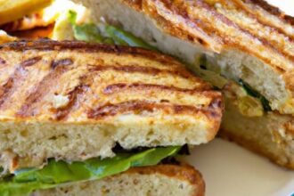 Savory Chicken Pesto Sandwich: A Flavorful Homemade Delight