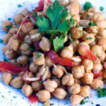 Zesty Moroccan Spiced Chickpea Salad: A Flavorful Twist