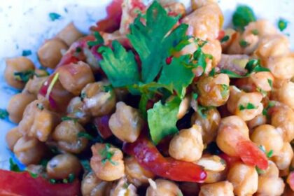 Zesty Moroccan Spiced Chickpea Salad: A Flavorful Twist