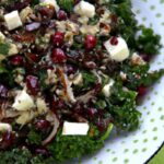 Nutritious Quinoa Salad: Cranberries, Kale, Pecans & Feta