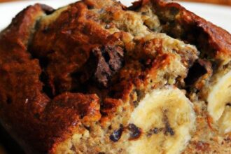 Egg-Free Chocolate Chip Banana Bread: Moist, Fluffy Bliss