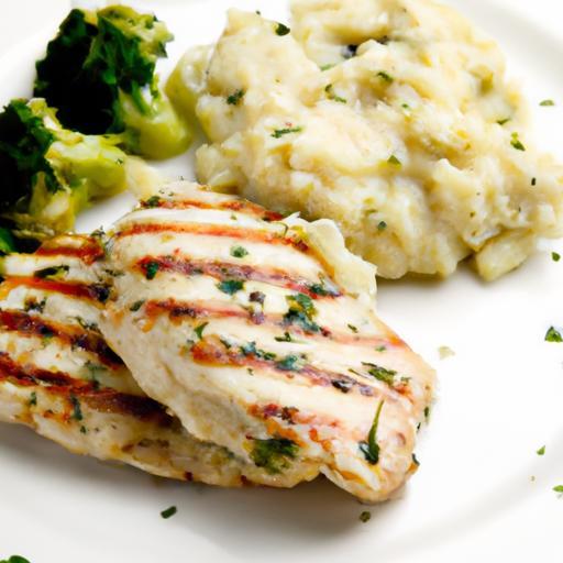 Savor Healthy Flavor: Grilled Turkey Cutlets with Cauliflower Mash