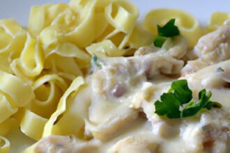 Slow-Cooker Chicken Alfredo: Creamy Comfort Made Easy