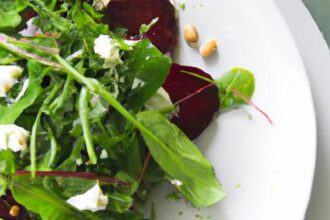 Bright Bites: Beet & Goat Cheese Arugula Salad Recipe Guide