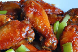 Sweet Heat Unleashed: Honey Sriracha Chicken Wings Delight