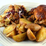 Set It and Forget It: Slow Cooker BBQ Pulled Chicken with Baked Potatoes