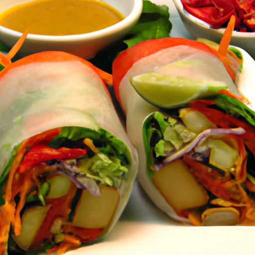 The Art of Balancing Flavors in Thai Peanut Chicken Wraps