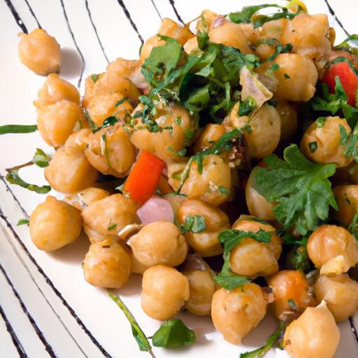 Flavorful Moroccan Spiced Chickpea Salad: A Zesty Twist