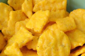 Crunchy Keto Cheddar Cheese Crisps: A Low-Carb Delight