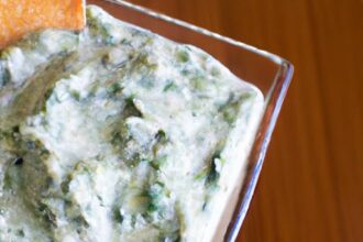 Creamy Spinach and Artichoke Dip: A Flavorful Classic