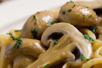 Whip Up Quick Mushroom Pasta: A Savory Dinner Delight