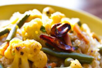 Fragrant Indian Spiced Cauliflower Rice: A Healthy Twist