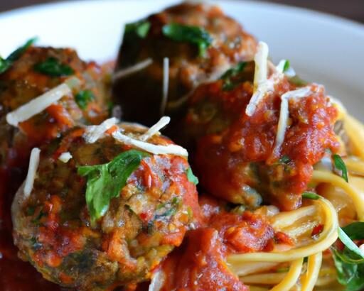 Keto Meatballs in Marinara with Parmesan-No Breadcrumbs!