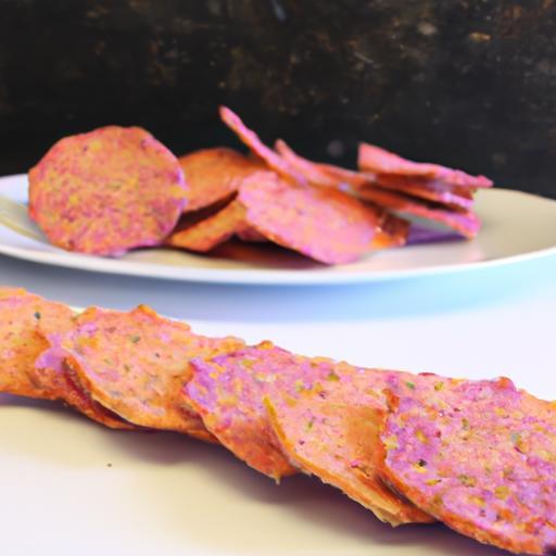 Crunchy & Clean: Gluten & Dairy Free Healthy Beet Crackers