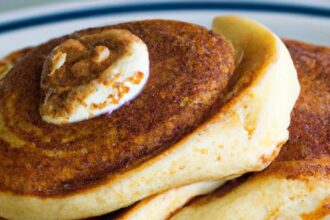 Fluffy Keto Cinnamon Roll Pancakes: Low-Carb Morning Bliss
