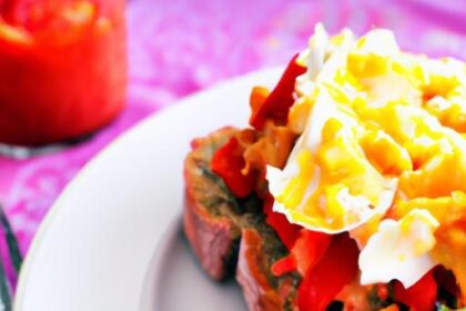Fiery Sriracha Egg Salad on Toast: A Zesty Twist to Breakfast