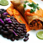 Bold & Bright: Sweet Potato and Black Bean Enchiladas Recipe