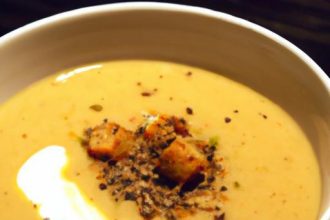 Hearty Red Lentil Coconut Soup: A Creamy Comfort Bowl