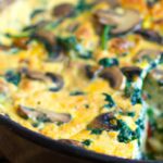 Protein-Packed Mushroom & Spinach Frittata: Easy & Tasty