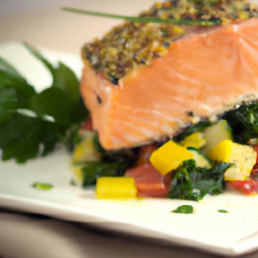 Bright Flavors unveiled Fresh Herb Combinations That Elevate Salmon