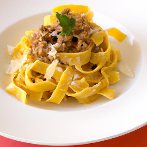 The Art of Balancing Creaminess and Tradition in Fettuccine Bolognese