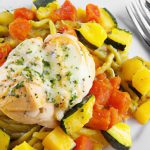 Tuscan Chicken Meets Spaghetti Squash: A Flavorful Twist