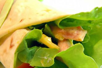 Fresh & Flavorful: Turkey & Cheddar Lettuce Wraps Recipe