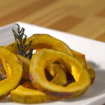 Sweet & Savory: Maple-Glazed Acorn Squash Rings Recipe