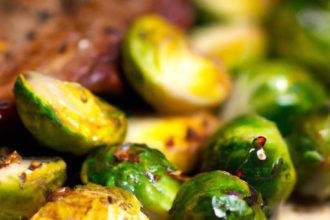 Savor the Flavor: Grilled Sirloin with Roasted Brussels Sprouts