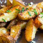 Crunchy Garlic Parmesan Potato Wedges: A Savory Delight