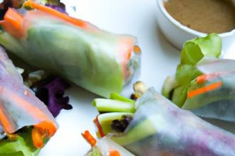 Fresh & Flavorful: Vegan Summer Rolls Packed with Veggies