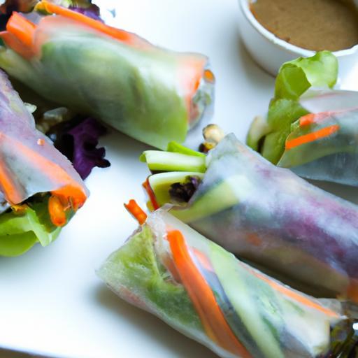 Fresh & Flavorful: Vegan Summer Rolls Packed with Veggies