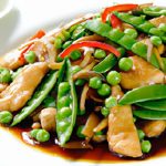 Crisp Chicken & Snow Peas: A Fresh Stir-Fry Delight