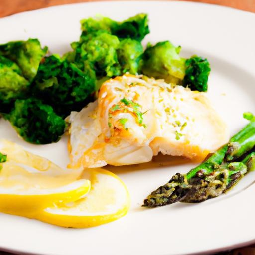 Zesty Oven-Roasted Lemon Garlic Cod with Tender Broccoli