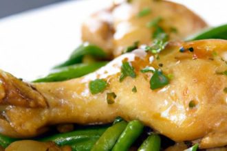 Sweet & Savory One-Pan Honey Garlic Chicken with Snap Peas