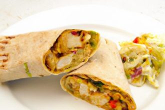 Sweet Meets Savory: Honey Dijon Chicken & Apple Slaw Wrap