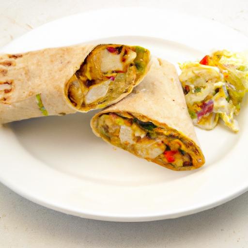 Sweet Meets Savory: Honey Dijon Chicken & Apple Slaw Wrap