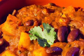 Hearty Vegan Sweet Potato Chili: A Flavorful Plant-Powered Delight