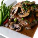 Savor the Classic Veal Marsala with Mushrooms Delight