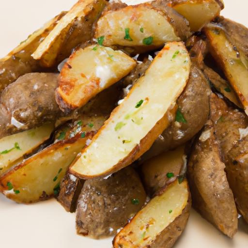 The Perfect Balance of Crunch and Flavor in Garlic Parmesan Potato Wedges
