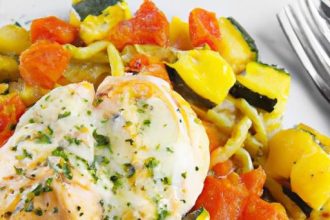 Tuscan Chicken Meets Spaghetti Squash: A Flavorful Twist