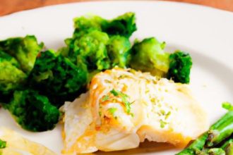 Zesty Oven-Roasted Lemon Garlic Cod with Tender Broccoli
