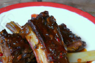 Succulent Beef Ribs Braised in Creamy Coconut Magic