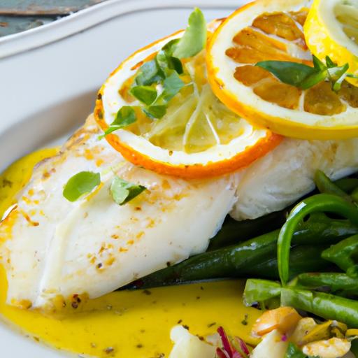 Exploring‍ the Perfect Balance of Zesty⁤ Citrus⁤ and Savory Garlic in Oven-Roasted Cod
